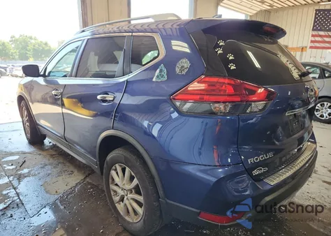 2017 Nissan Rogue S из США, поврежденный, VIN KNMAT2MVXHP567848